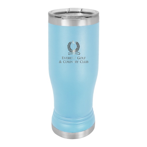 14 OZ. LIGHT BLUE 14OZ. POLAR CAMEL STAINLESS PILSNER WITH LID